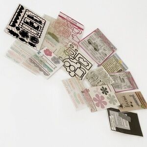 Lot of 14 Crafter’s DieCuts and Stamps